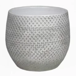 Pot Sabine Blanc 20 Cm