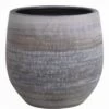 Pot Olav Gris/Brun 18 Cm