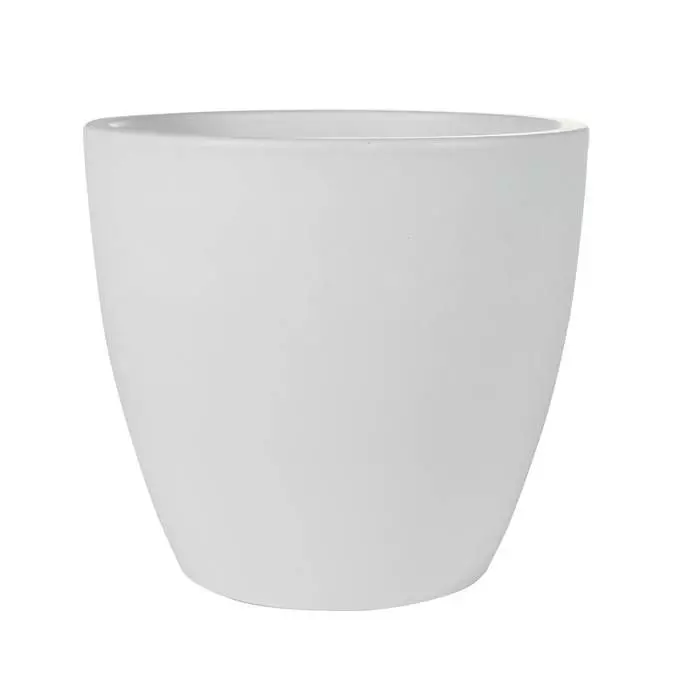 Pot Sven Blanc 20 Cm 1 Pot Sven Blanc 20 Cm