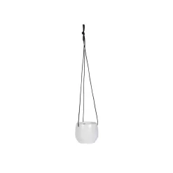 Pot Suspendu Esra Blanc Pur 15 Cm