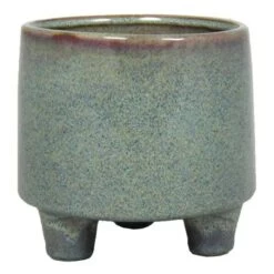 Pot Sur Pieds Bleu 12 Cm