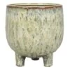 Pot Sierra Sur Pieds Crème 18 Cm