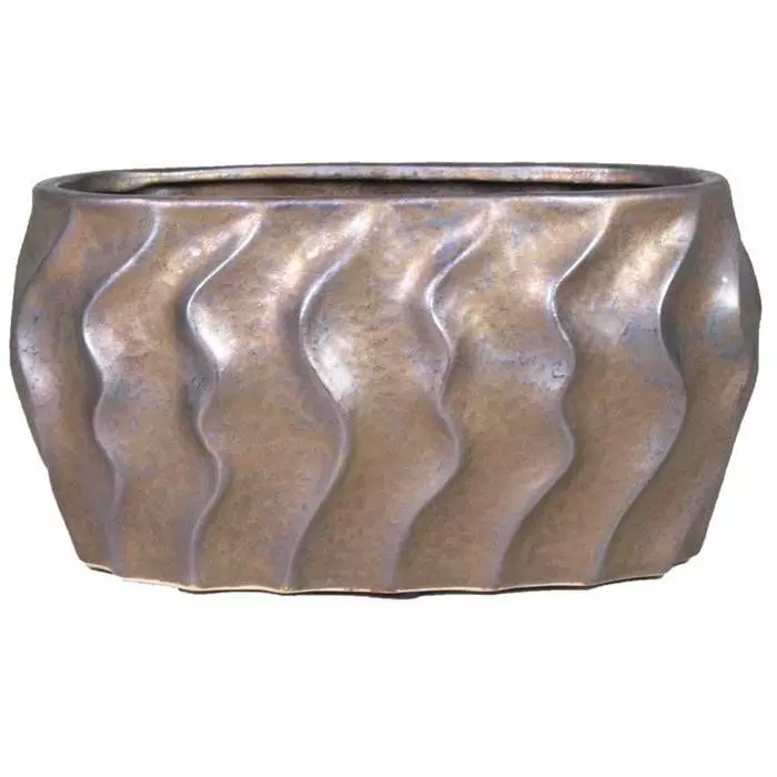 Schaal Ovaal Marka Brons 27.5 X 18 Cm 1 Schaal Ovaal Marka Brons 27.5 X 18 Cm